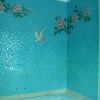Мозаика для ванной голубка в небе